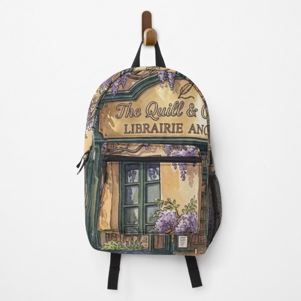 Item preview, Vintage Wisteria Bookshop - French Library & Botanical Storefront designed and sold by MimiSabu.