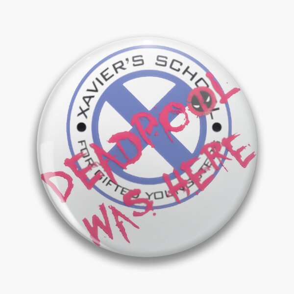 Item preview, Deadpool Was Here Xavier Funny Marvel Fan Art Design LIMITED EDITION designed and sold by TheEdward.