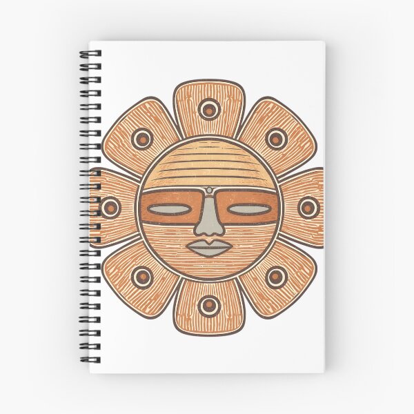 Item preview, Ancient Tribal Sun Mask Illustration designed and sold by wxcert.