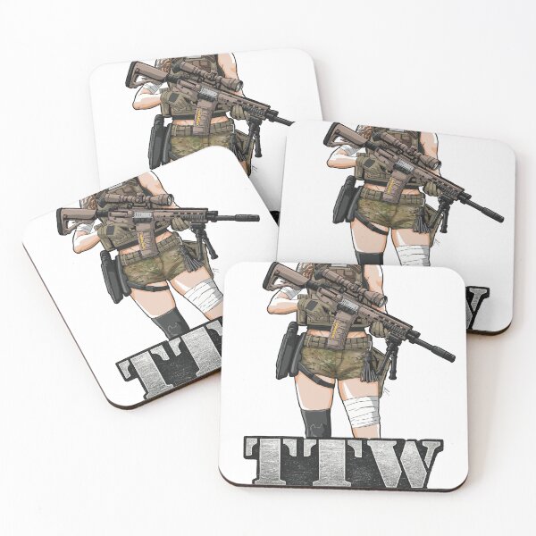Item preview, TTW tactical tomboy waifu  designed and sold by Lionman85.