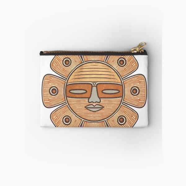 Item preview, Ancient Tribal Sun Mask Illustration designed and sold by wxcert.