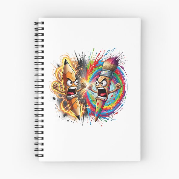Item preview, Pencil Paintbrush Art Rivalry designed and sold by Imaginarium of Chaos falcon88 .