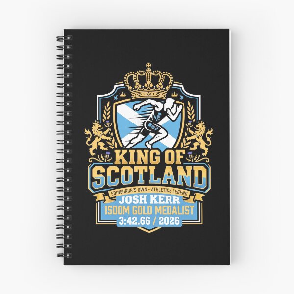 Item preview, Josh Kerr - King Of Scotland - Edinburgh's Own - Athletics Legend - 1500M Gold Medalist - 3:42.66 / 2026 designed and sold by ismaelgeme.