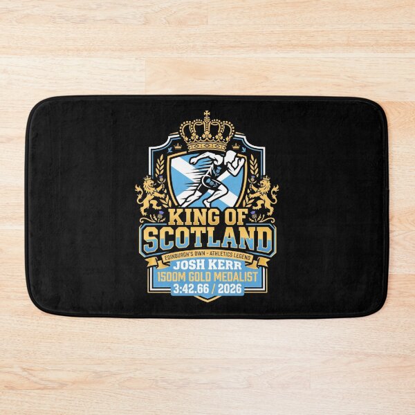 Item preview, Josh Kerr - King Of Scotland - Edinburgh's Own - Athletics Legend - 1500M Gold Medalist - 3:42.66 / 2026 designed and sold by ismaelgeme.