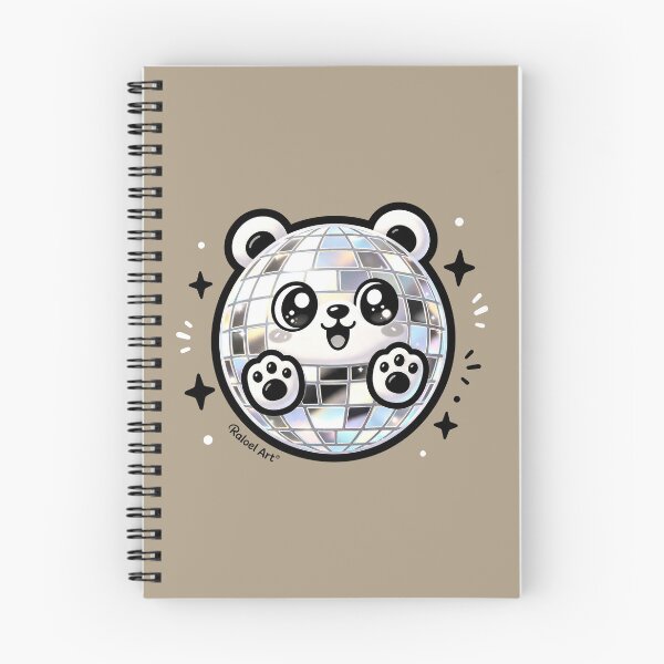 Item preview, Cute Disco Ball Panda - Kawaii Retro Party Art designed and sold by Outlet Raloel.