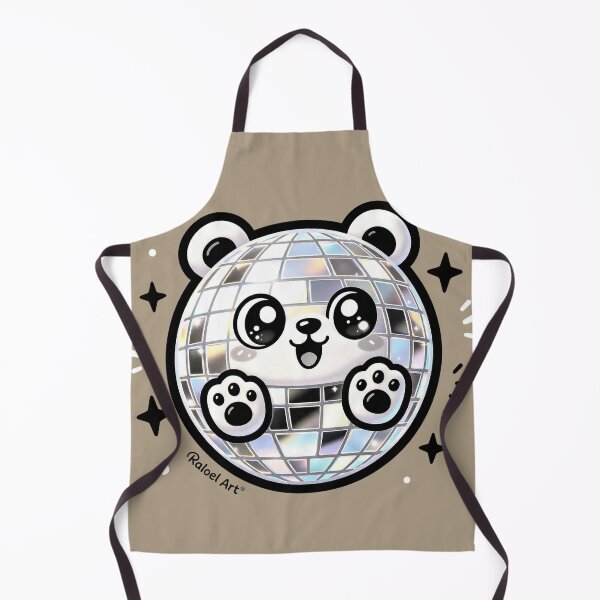 Item preview, Cute Disco Ball Panda - Kawaii Retro Party Art designed and sold by Outlet Raloel.