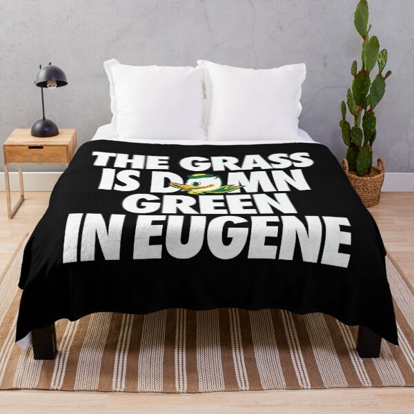 Item preview, Oregon Ducks - The Grass Is Damn Green In Eugene - University Of Oregon - Eugene designed and sold by ismaelgeme.