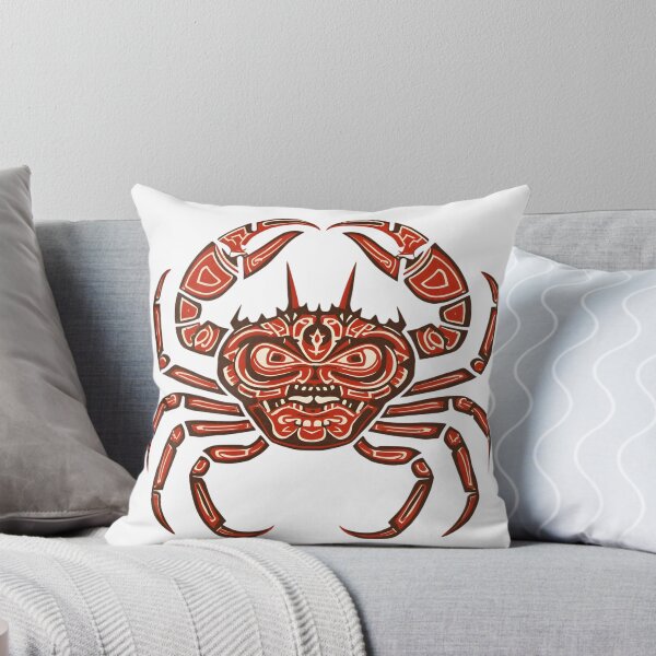 Item preview, Ornamental Tribal Red Crab Illustration designed and sold by wxcert.