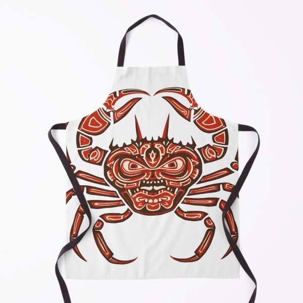 Item preview, Ornamental Tribal Red Crab Illustration designed and sold by wxcert.