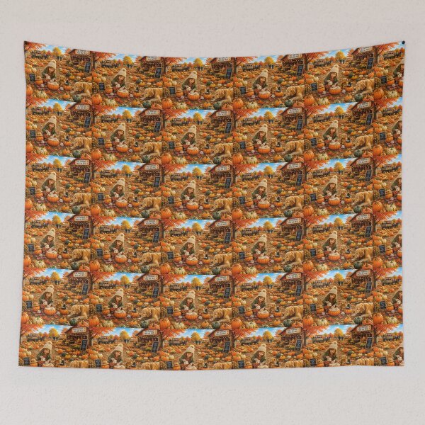 Item preview, Pumpkin Patch Tea Party designed and sold by Novel Works Studio.