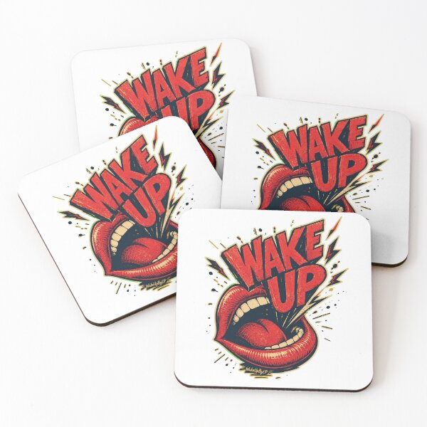 Artikelvorschau, Wake Up Shouting Lips – Retro Pop Art entworfen und verkauft von WakeUpByLP.