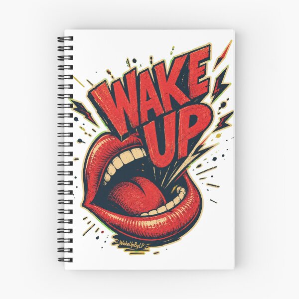 Item preview, Wake Up Shouting Lips – Retro Pop Art designed and sold by WakeUpByLP.