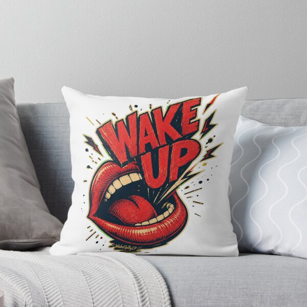 Item preview, Wake Up Shouting Lips – Retro Pop Art designed and sold by WakeUpByLP.