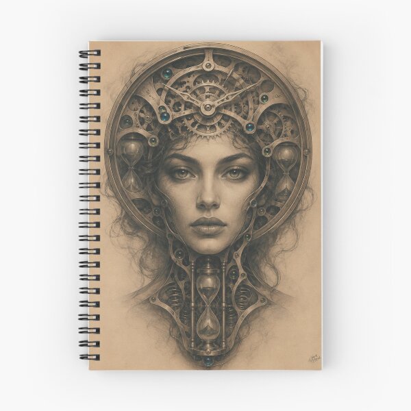 Item preview, Guardian of Time in a Mechanical Sanctuary designed and sold by VlodArt.
