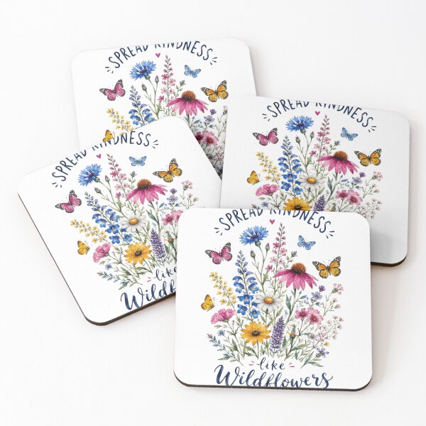 Item preview, Spread Kindness Like Wildflowers Botanical Design designed and sold by Craftev.
