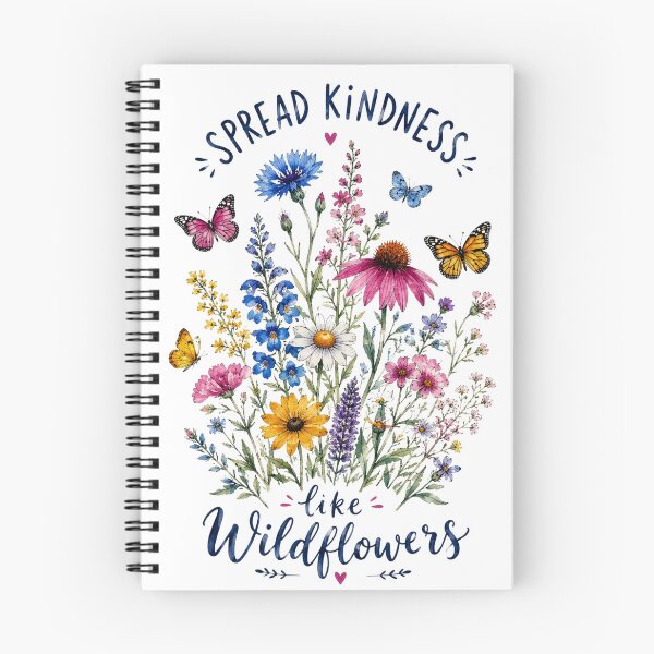 Item preview, Spread Kindness Like Wildflowers Botanical Design designed and sold by Craftev.
