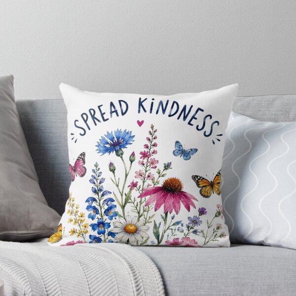 Item preview, Spread Kindness Like Wildflowers Botanical Design designed and sold by Craftev.