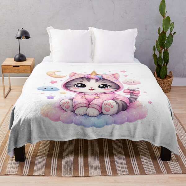 Item preview, Kawaii Unicorn Cat designed and sold by MySthore.