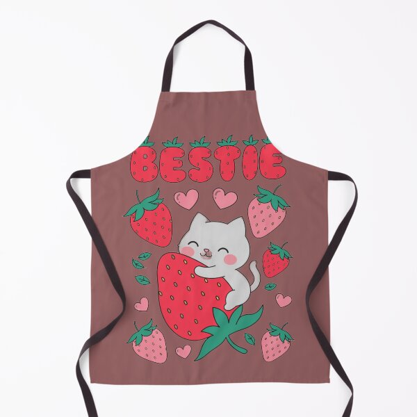 Item preview, Cute Strawberry Cat Bestie designed and sold by MOCH- ART.