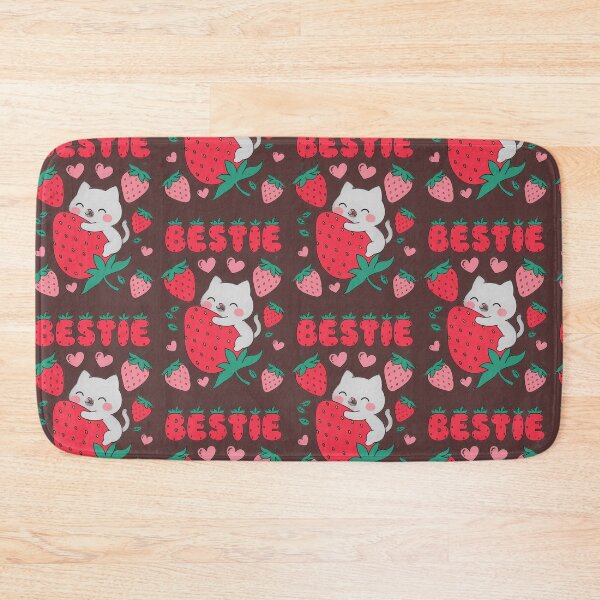 Item preview, Cute Strawberry Cat Bestie designed and sold by MOCH- ART.