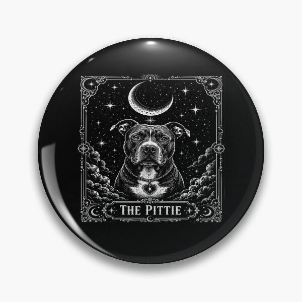 Item preview, Goth Pitbull Owners – The Pittie Tarot designed and sold by POD DYNASTY | Original Print On Demand T-Shirt Graphics.