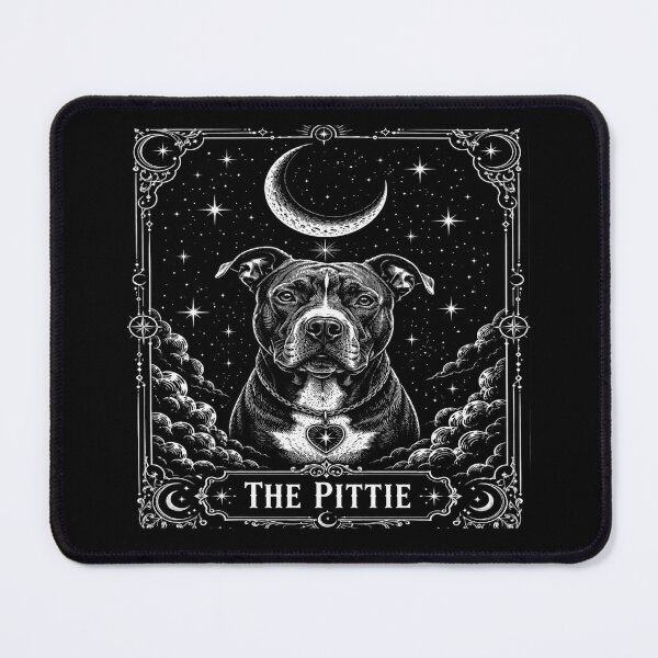 Item preview, Goth Pitbull Owners – The Pittie Tarot designed and sold by POD DYNASTY | Original Print On Demand T-Shirt Graphics.