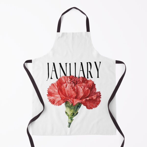 Item preview, Watercolor Red Carnation January Birth Flower designed and sold by WildArtIT.