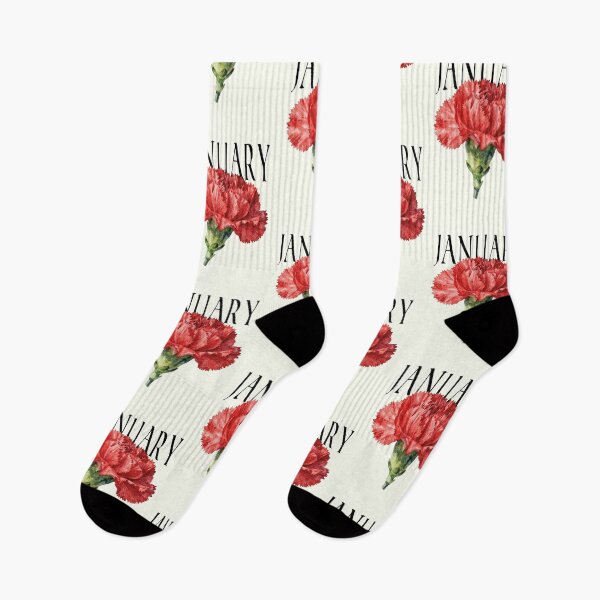 Item preview, Watercolor Red Carnation January Birth Flower designed and sold by WildArtIT.