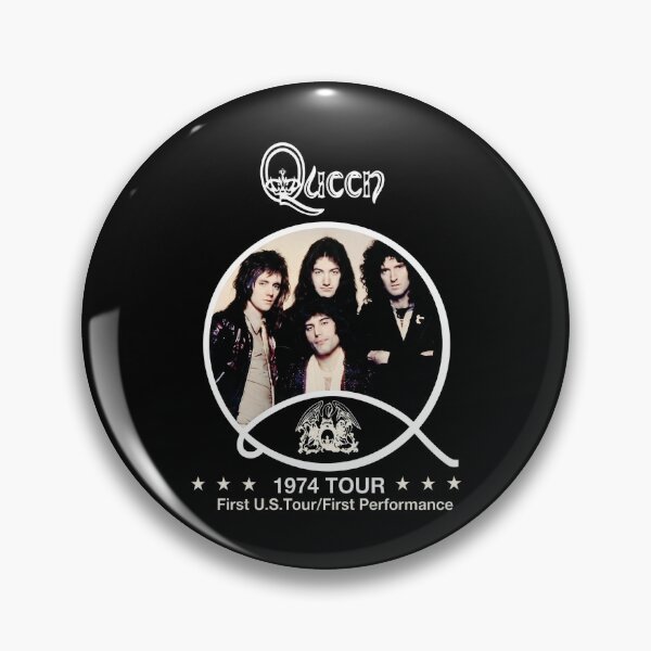 Item preview, Queen - 1974 Tour First U.S. Tour/First Performance - Freddie Mercury - Brian May - Roger Taylor - John Deacon designed and sold by ismaelgeme.