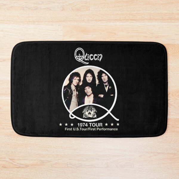 Item preview, Queen - 1974 Tour First U.S. Tour/First Performance - Freddie Mercury - Brian May - Roger Taylor - John Deacon designed and sold by ismaelgeme.