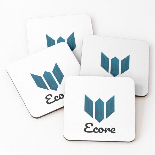 Item preview, Ecore – Geometric Crystal Logo & Handwritten Typography designed and sold by Dan's.