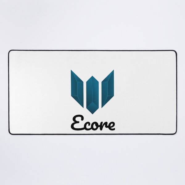 Item preview, Ecore – Geometric Crystal Logo & Handwritten Typography designed and sold by Dan's.