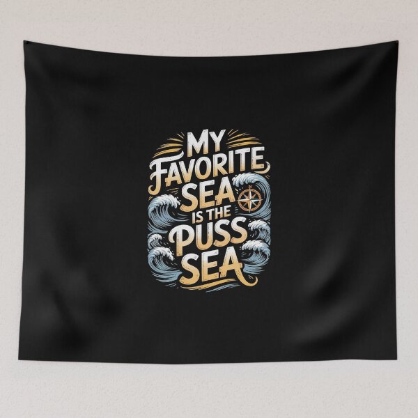 Item preview, my favorite sea is the puss-sea designed and sold by jkrphoto.