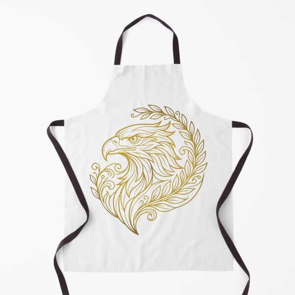Item preview, Majestic Eagle Botanical Wreath Line Art Illustration designed and sold by ZUMERI.
