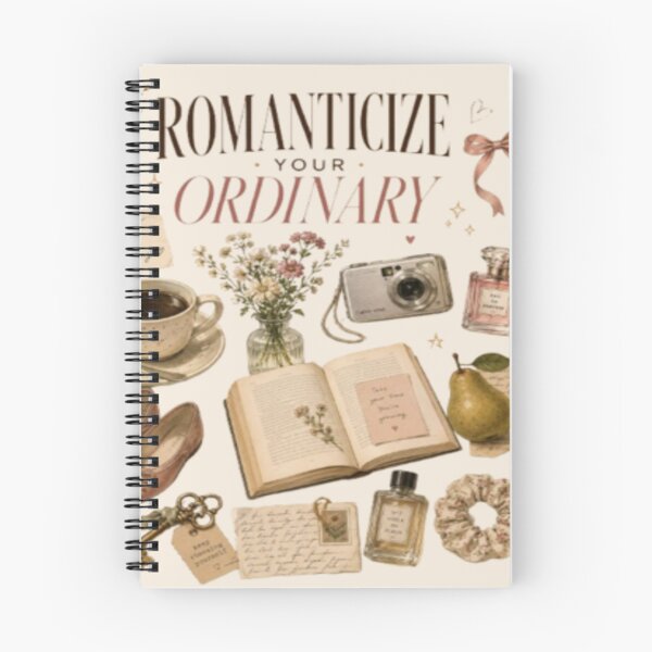Item preview,  Romanticize Your Ordinary Vintage Aesthetic | Bookish Coffee Floral Design designed and sold by TulipsArtDesigns .
