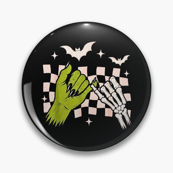 Item preview, Spooky Season Halloween Vibes Pinky Promise Skeleton Bat designed and sold by Rahamkshop.