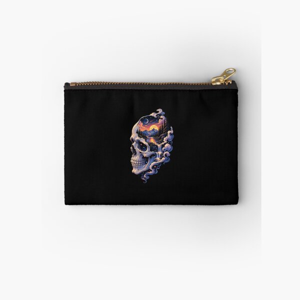 Item preview, Cosmic Skull Mountain - Surreal Nature & Space Art designed and sold by VibeNestStudio-.