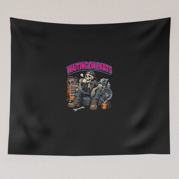 Item preview, Skeleton Mechanic Waiting On Parts Coffee Break designed and sold by TitusKerShop.