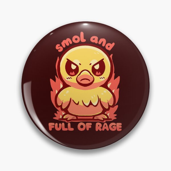 Item preview, smol and full of rage designed and sold by TechraNova.