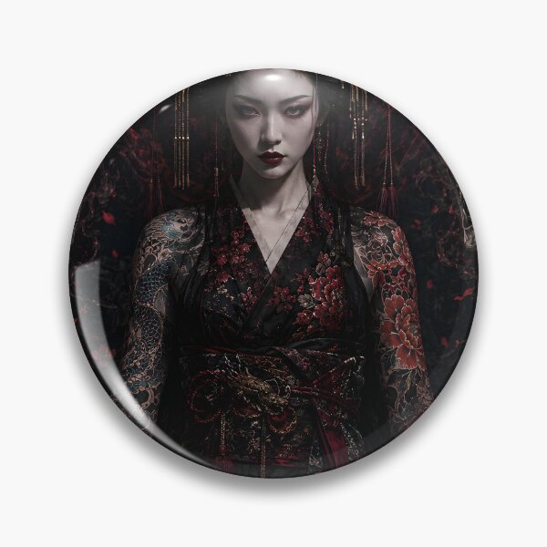 Item preview, Twin Hannya Geisha Irezumi Assassin Art designed and sold by MouradStudio.