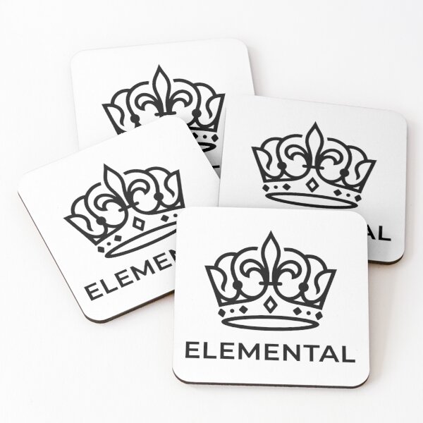 Item preview, ELEMENTAL Royal Crown Logo – Minimalist Design & Streetwear designed and sold by Dan's.