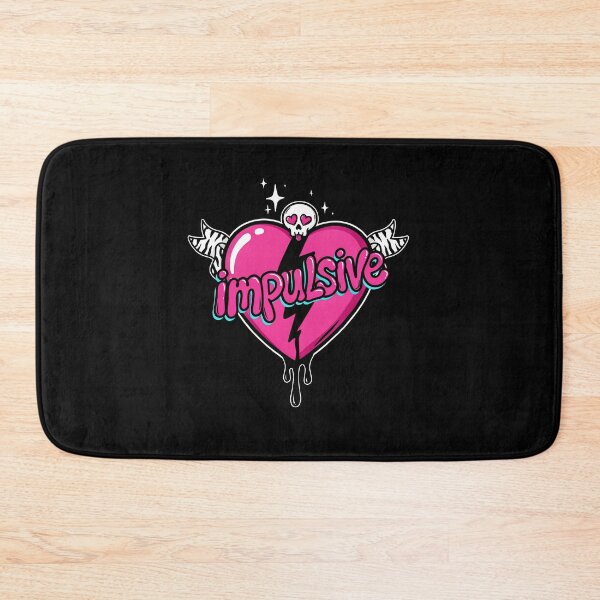Item preview, Impulsive Heart Scene Emo Aesthetic Gift designed and sold by Say It With Ink.