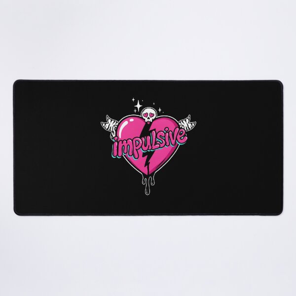 Item preview, Impulsive Heart Scene Emo Aesthetic Gift designed and sold by Say It With Ink.