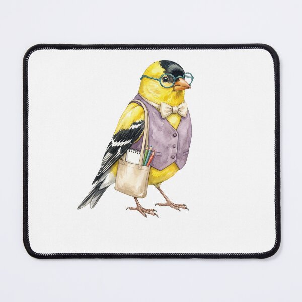 Item preview, Goldfinch with Pencils designed and sold by Roy & Tiffany.