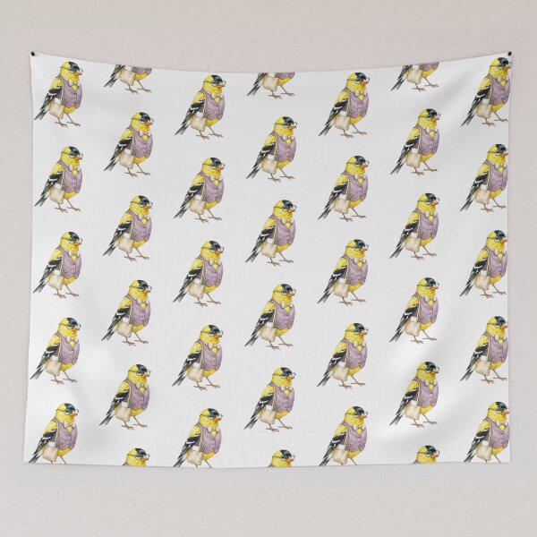 Item preview, Goldfinch with Pencils designed and sold by Roy & Tiffany.