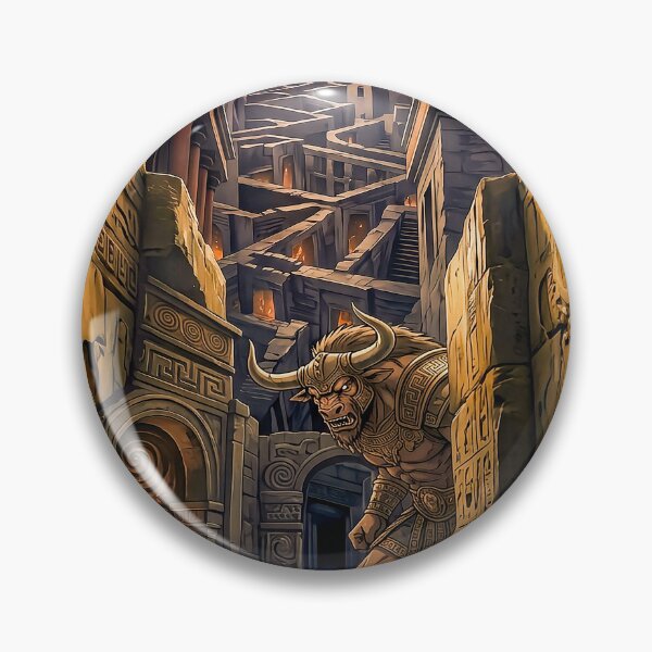 Artikelvorschau, Das Labyrinth von Kreta entworfen und verkauft von Dabbah Studio.