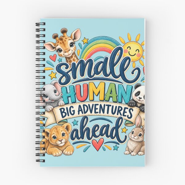 Item preview, Small Human Big Adventures Ahead children's design designed and sold by Linda La Guardia.