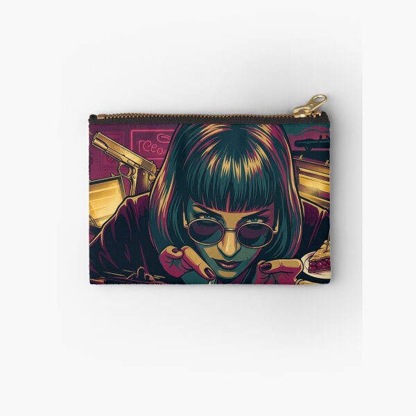 Item preview, Pulp Fiction Fan Art Original Custom Vintage Movie Poster Wall Tee Design designed and sold by Cool Robot Bro..