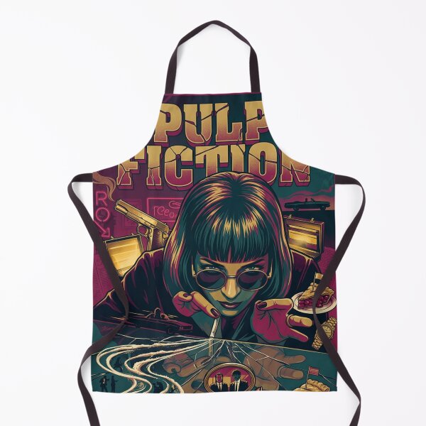 Item preview, Pulp Fiction Fan Art Original Custom Vintage Movie Poster Wall Tee Design designed and sold by Cool Robot Bro..
