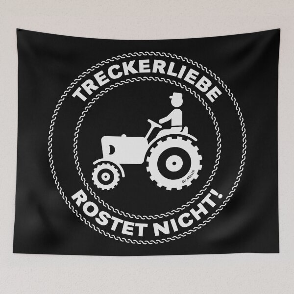 Item preview, Tractor love never rusts! (Tractor / Tractor driver / White) designed and sold by Roderix.